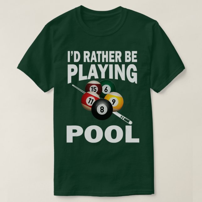 Camiseta Más Bien Estar Jugando A La Piscina Divertido Bill (Diseño del anverso)