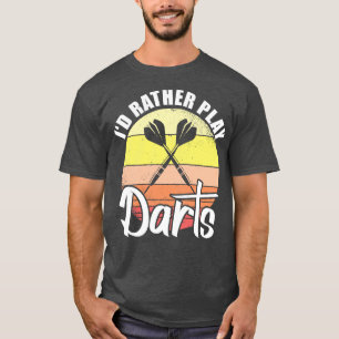 Camiseta Más Bien Reproducir Dardos