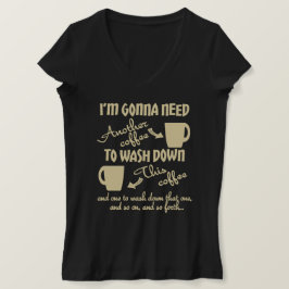 Camiseta Más café por favor