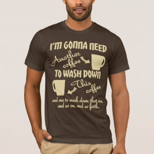 Camiseta Más café por favor