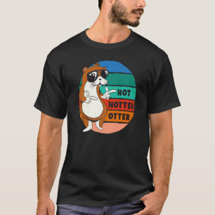Camiseta Más caliente Otter Divertido Diciendo Agua Marten