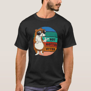Camiseta Más caliente Otter Divertido Diciendo Agua Marten 