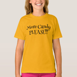 Camiseta Más Caramelos Por Favor - Halloween