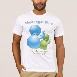Camiseta ¡Más! Compinches (frente/impresiones traseras)