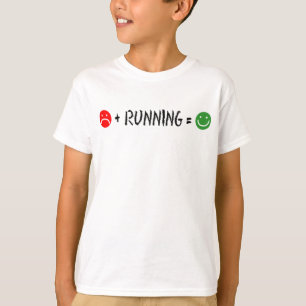 Camiseta Más Corriendo igual a feliz