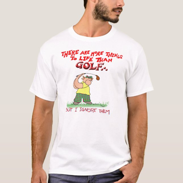 Camiseta Más cosa-golf (Anverso)