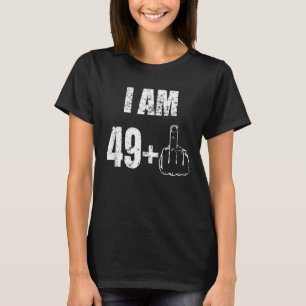 Camiseta Más de 49 años, más de 50 años