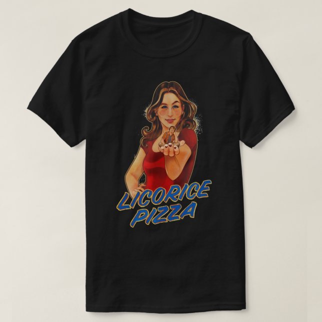 Camiseta Más De Entonces Impresionante Licorice Pizza (Diseño del anverso)