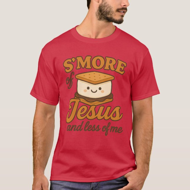 Camiseta MÁS de Jesús y menos de mí (Anverso)