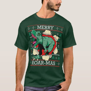 Camiseta Mas de moras para Navidades o navidades con dinosa