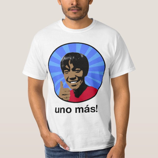 Camiseta ¡Mas del Uno! (Anverso)
