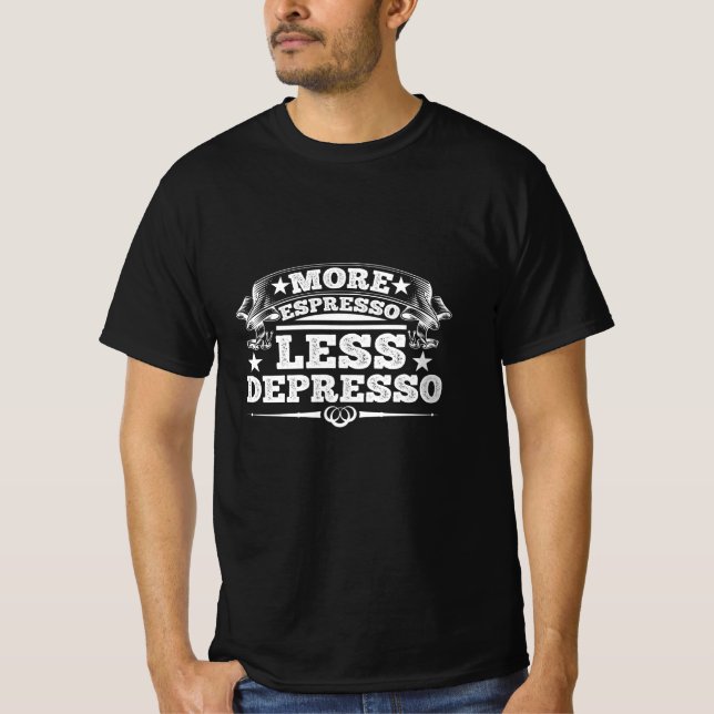Camiseta Más depreso menos (Anverso)
