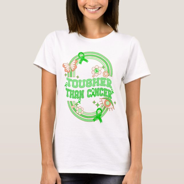 Camiseta más difícil que el cáncer de linfoma (Anverso)