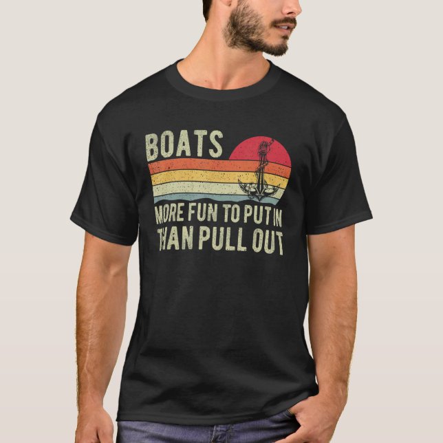Camiseta Más Divertido De Poner En El Interior Que De Sacar (Anverso)