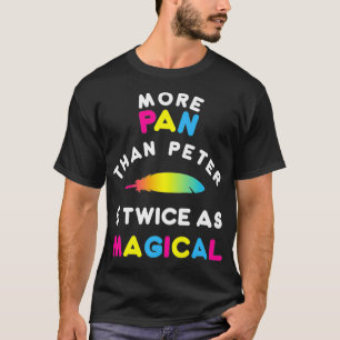 Camiseta Más divertido que Peter Shirt LGBTQ Pansexual Pr