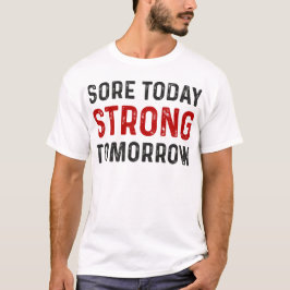 Camiseta Más dolor hoy Fuerte Mañana - entrenamiento para e