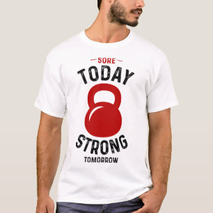 Camiseta Más dolor hoy Fuerte Mañana - entrenamiento para e