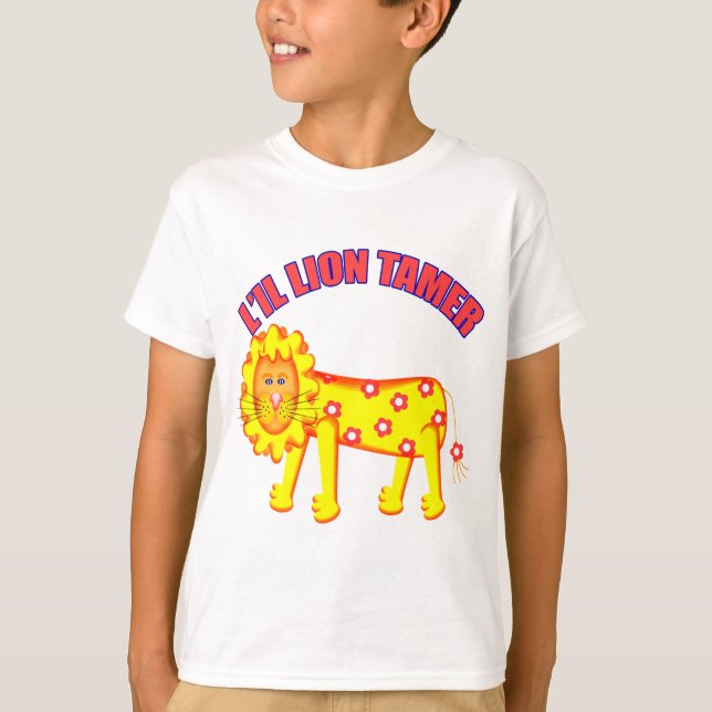Camiseta Más doméstico de león del circo (Anverso)