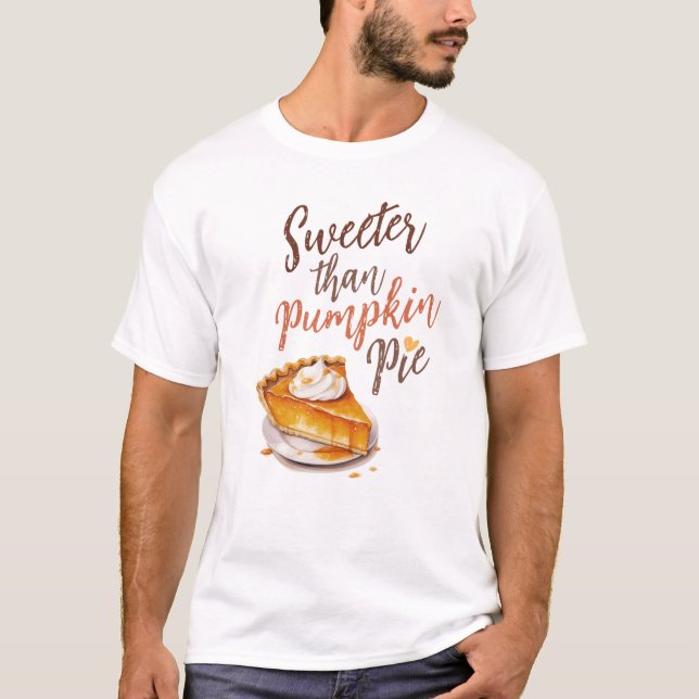 Camiseta Más dulce que la crema de calabaza (Anverso)