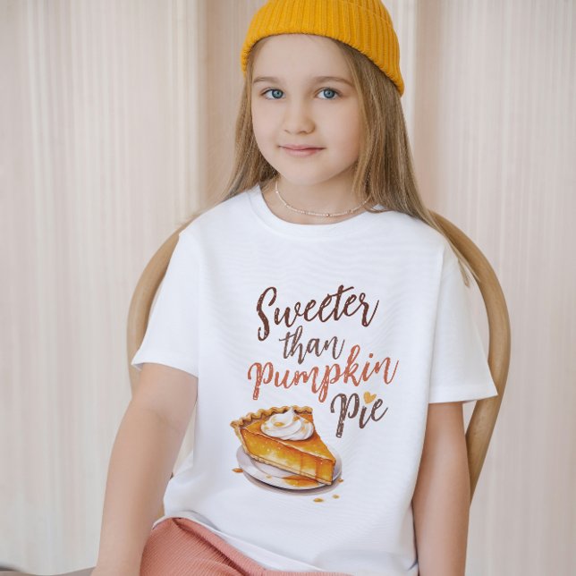 Camiseta Más dulce que la especia de calabaza, pepitas de o (Subido por el creador)