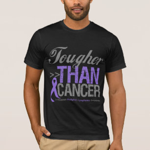 Camiseta Más duro que el cáncer - el linfoma de Hodgkin