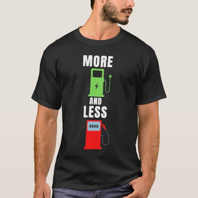 Camiseta Más Eléctrico Y Menos Gas, Orgulloso Propietario D (Anverso)