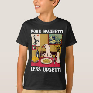 Camiseta Más Espaguetis Menos Ganso Upsetti