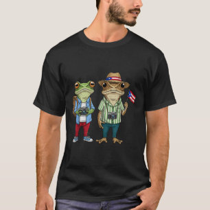 Camiseta Más fotos Bandera Ricana Puerto Rico Funny Sapo Co