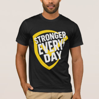 Camiseta Más Fuerte Cada Día – Camiseta de Motivac