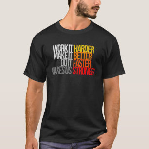 Camiseta Más fuerte de Vintage Harder