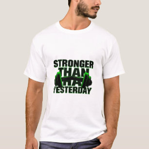 Camiseta Más Fuerte Que Ayer Neon Tee