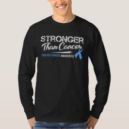Camiseta Más fuerte que conciencia del cáncer de próstata