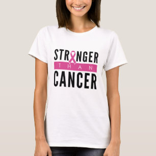 Camiseta Más fuerte que el cáncer