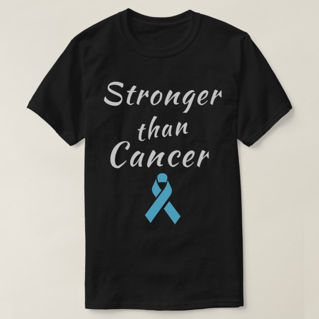 Camiseta Más fuerte que el cáncer Concienciación sobre el c (Diseño del anverso)