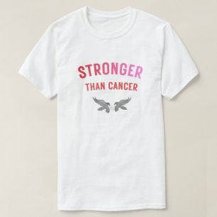 Camiseta Más Fuerte Que El Cáncer – Guerrero Audaz
