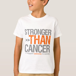 Camiseta Más Fuerte Que El Cáncer - Leucemia