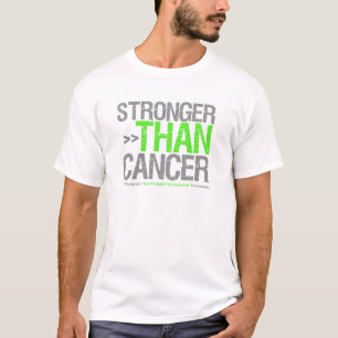 Camiseta Más fuerte que el cáncer - linfoma Non-Hodgkin
