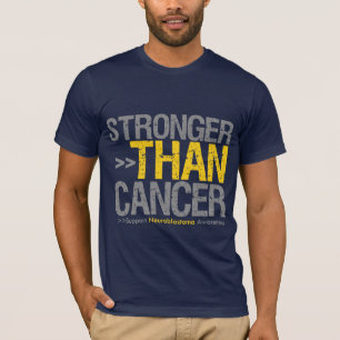 Camiseta Más fuerte que el cáncer - Neuroblastoma