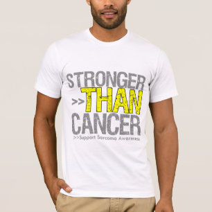 Camiseta Más fuerte que el cáncer - sarcoma