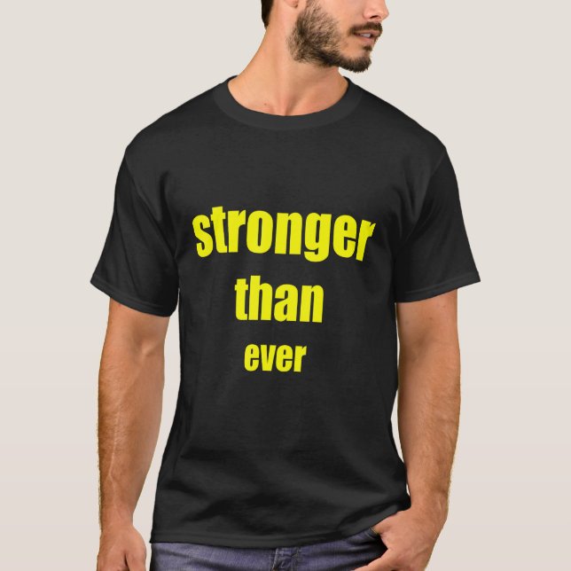 Camiseta más fuerte que nunca 2023 (Anverso)