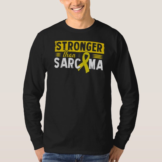 Camiseta Más Fuerte Que Un Sobreviviente De Sarcoma (Anverso)