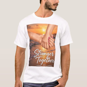 Camiseta Más Fuertes Juntos