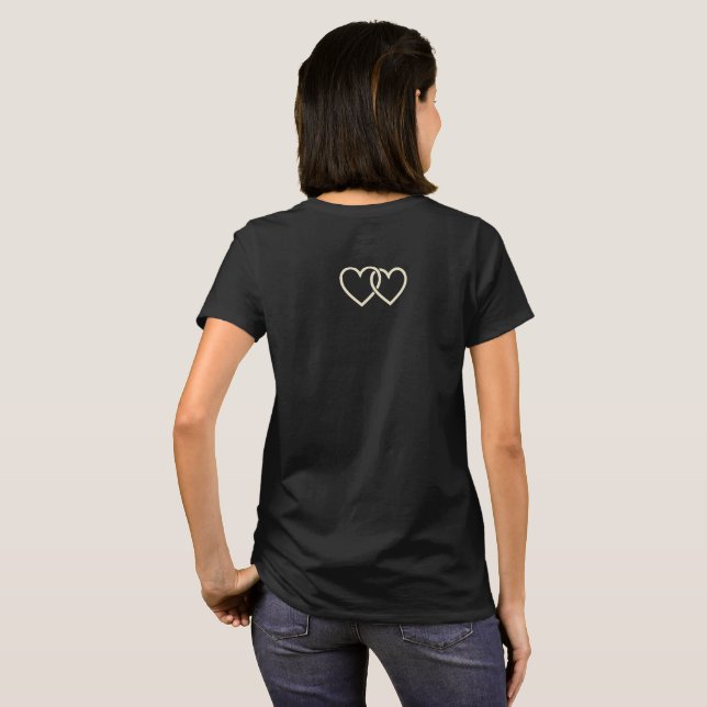 Camiseta Más Fuertes Juntos  (Reverso completo)