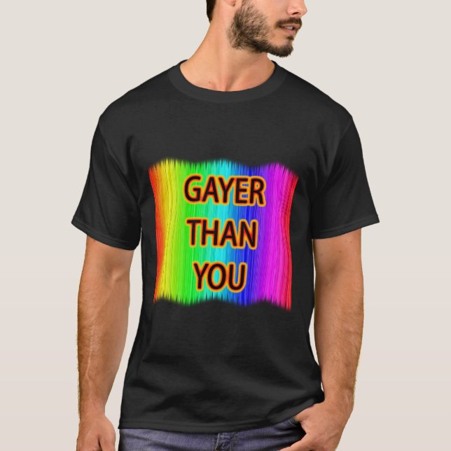 Camiseta Más gay que tú (Anverso)