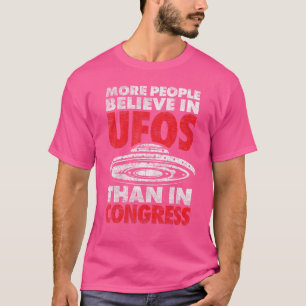Camiseta Más Gente Cree En Ufos Que En El Congreso Uap 6