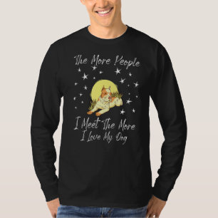 Camiseta Más gente me encuentro, más amo a mi perro Owne