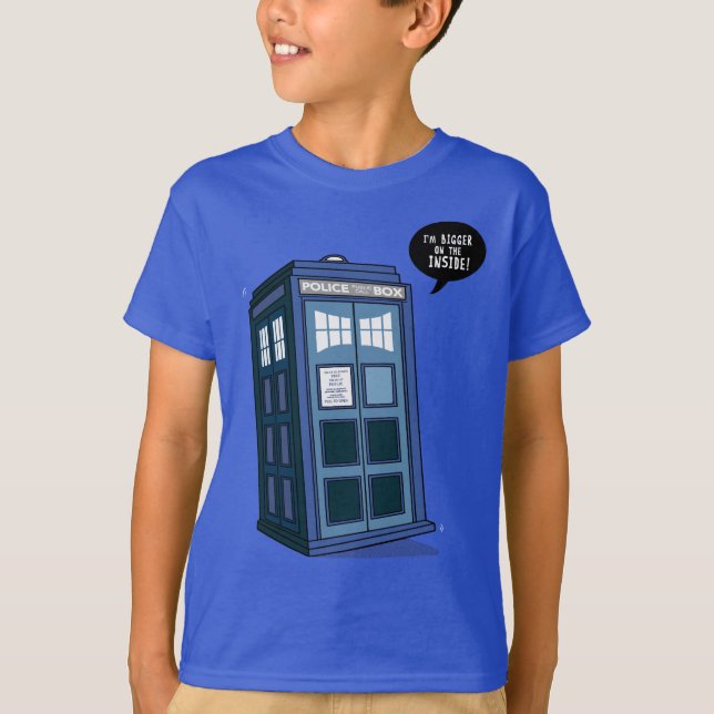 Camiseta Más grande en el interior (Anverso)