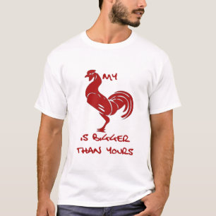 Camiseta Más grande que el suyo