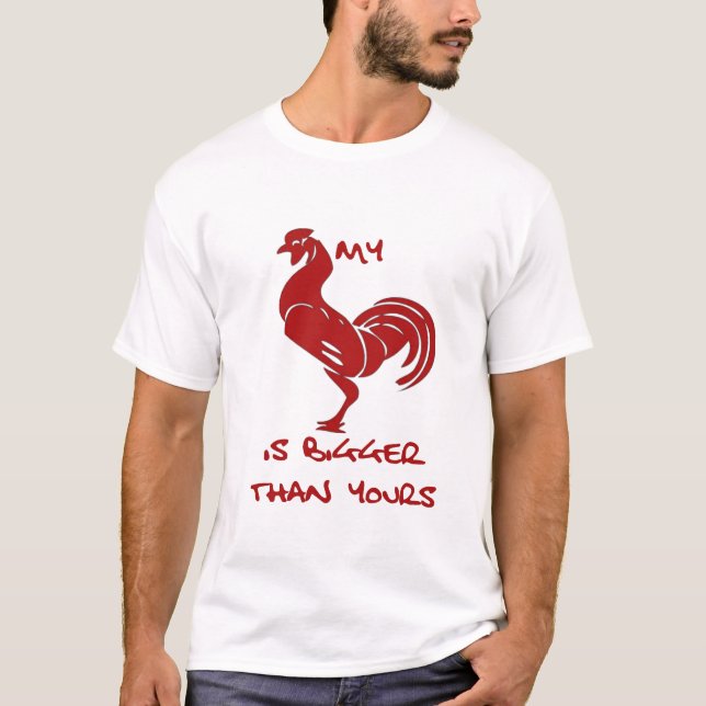 Camiseta Más grande que el suyo (Anverso)