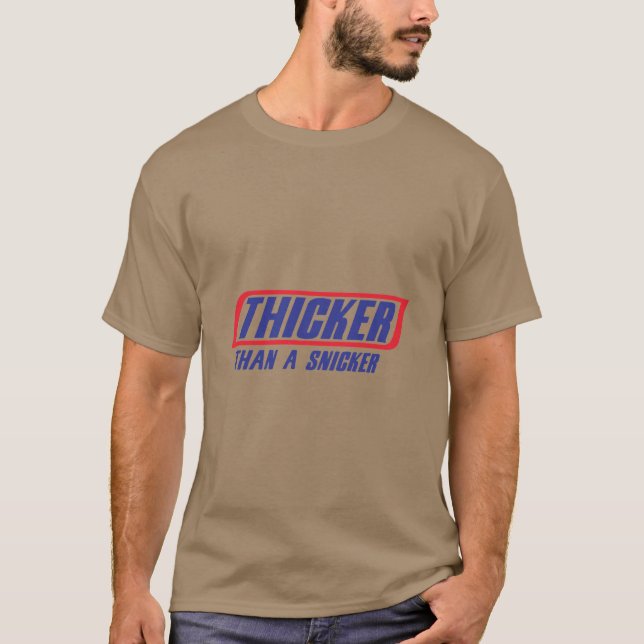 Camiseta Más Grueso Que Un Más Brillante (Anverso)